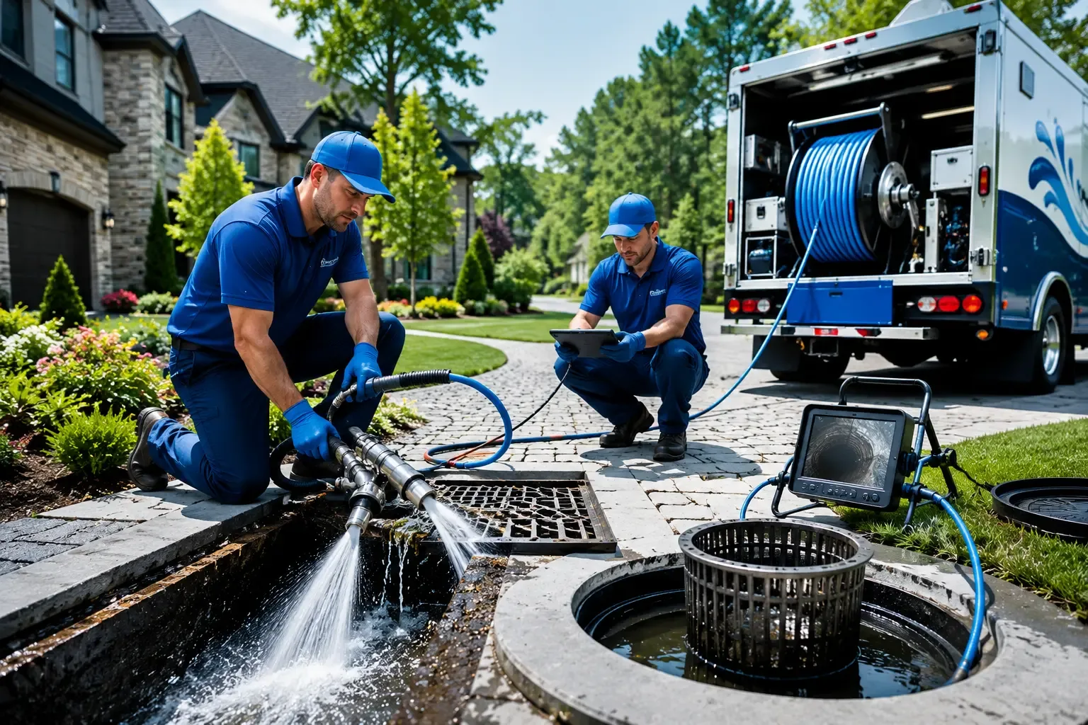 Local outdoor drain cleaning professionals in Gaston, IN